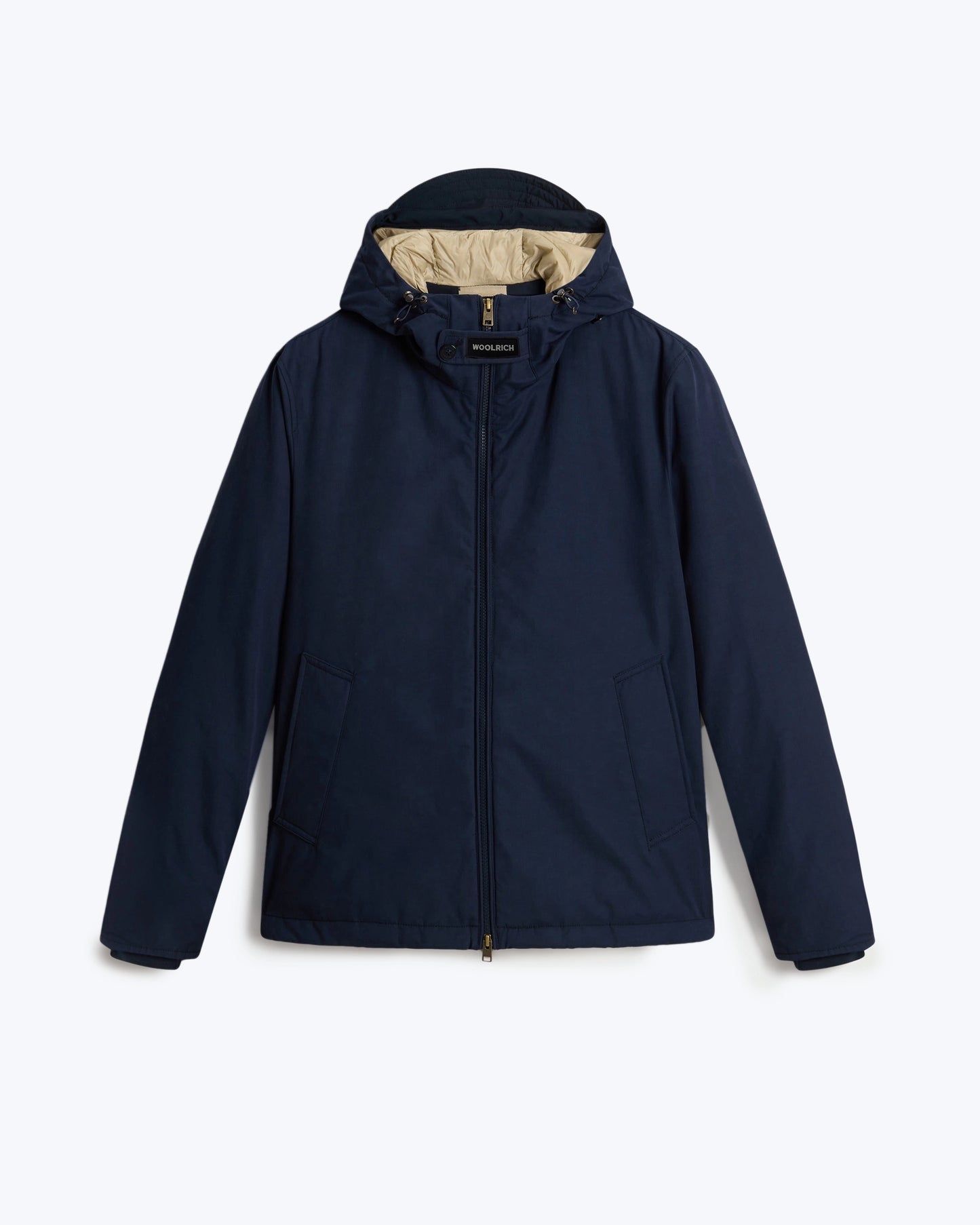 PARKA CON CAPUCHA AZUL WOOLRICH