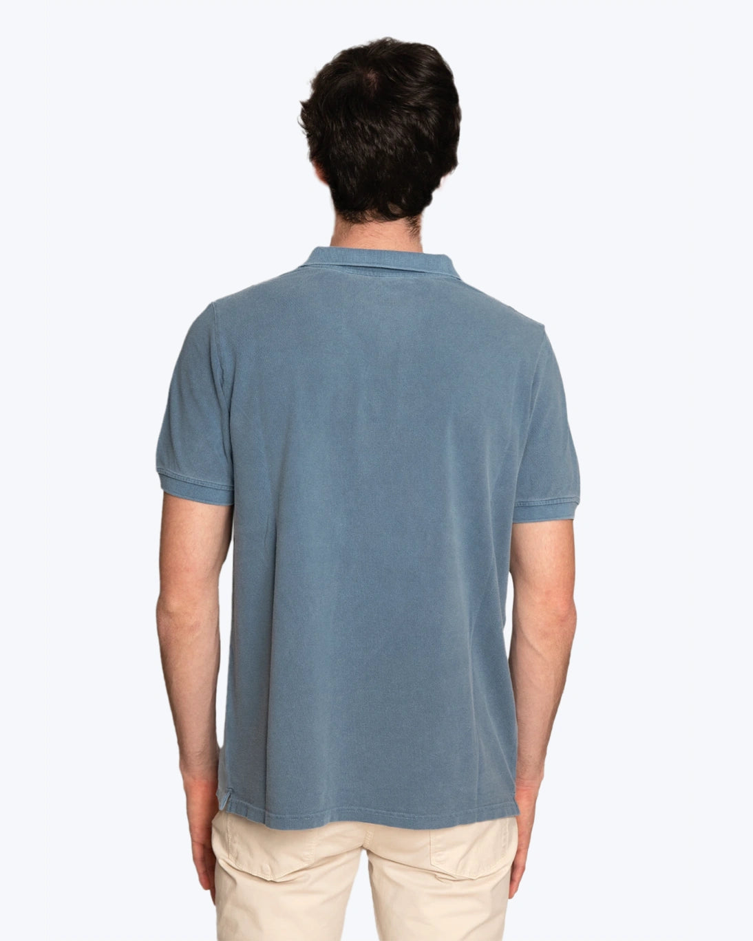 POLO DE MANGA CORTA AZUL TWAY