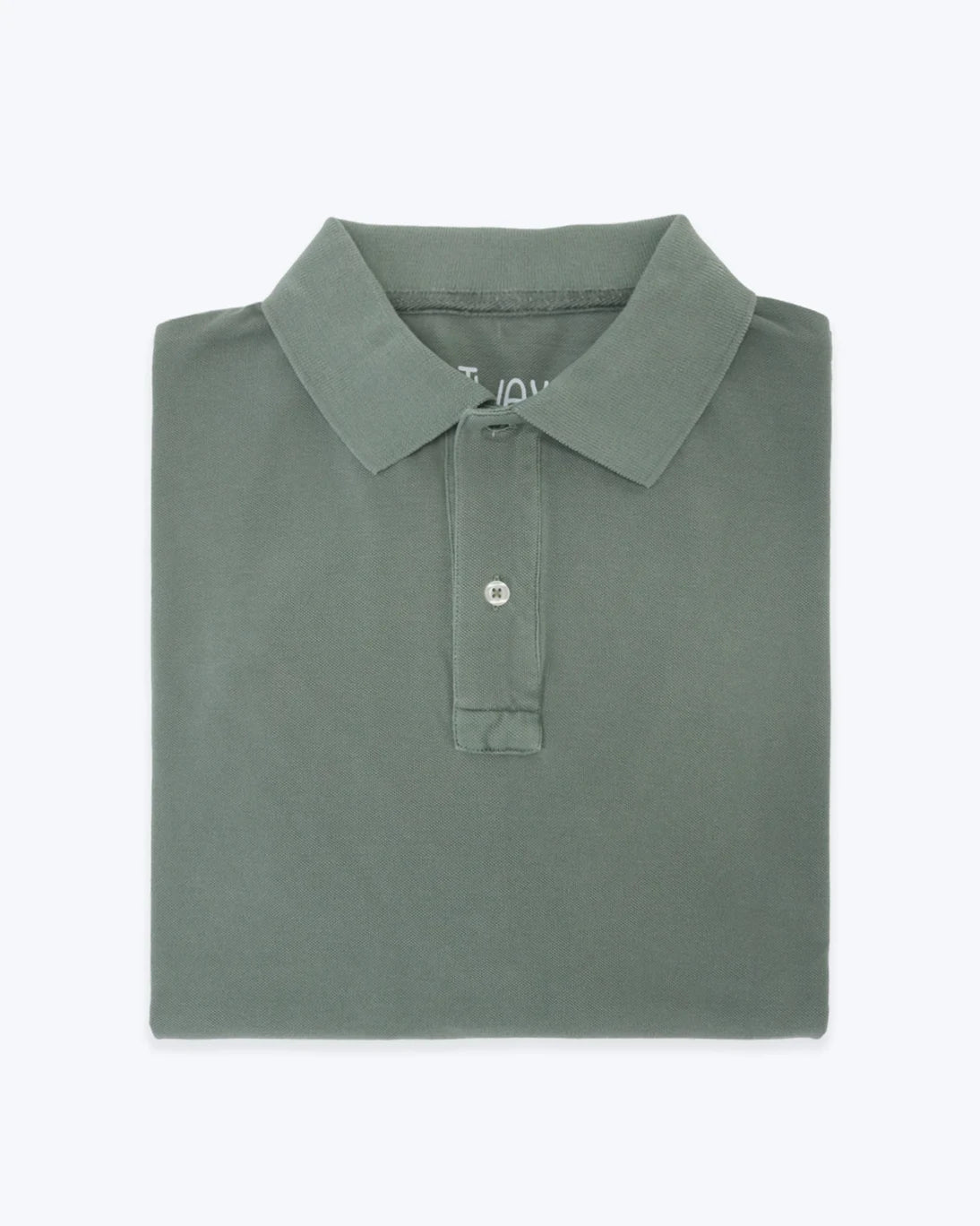TWAY GREEN SHORT-SLEEVE POLO
