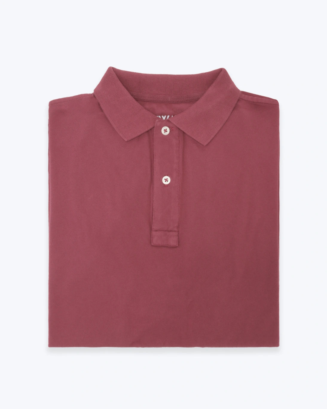 POLO DE MANGA CORTA GRANATE TWAY