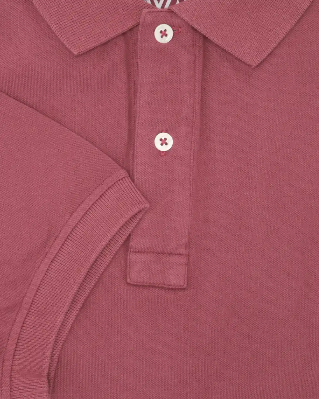 POLO DE MANGA CORTA GRANATE TWAY