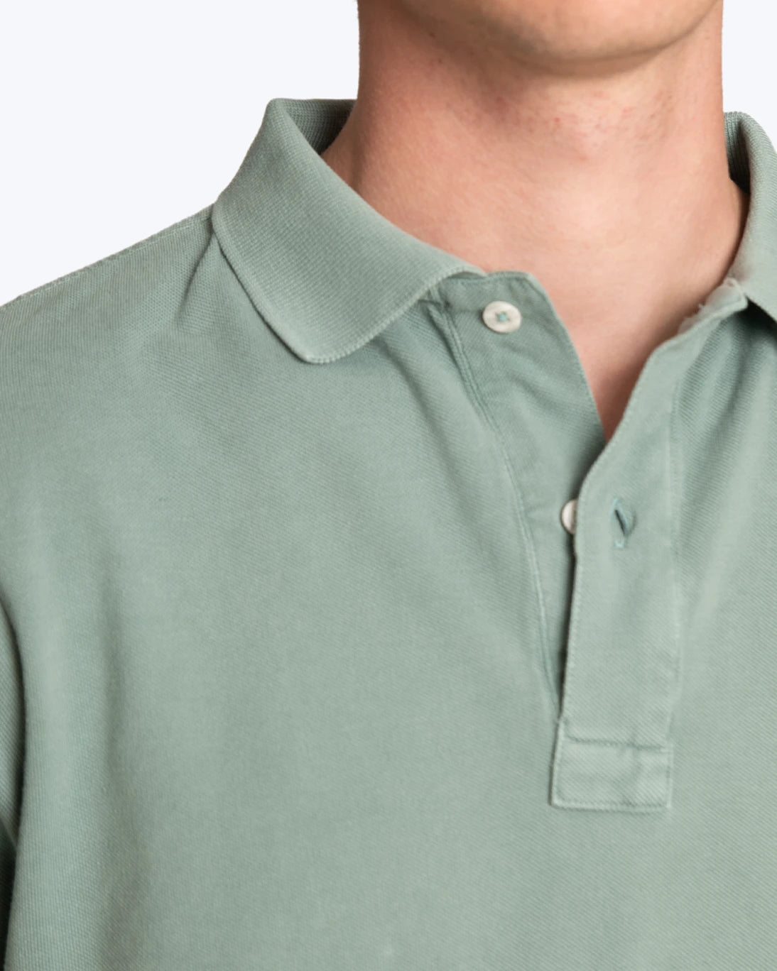 POLO DE MANGA CORTA VERDE CLARO TWAY