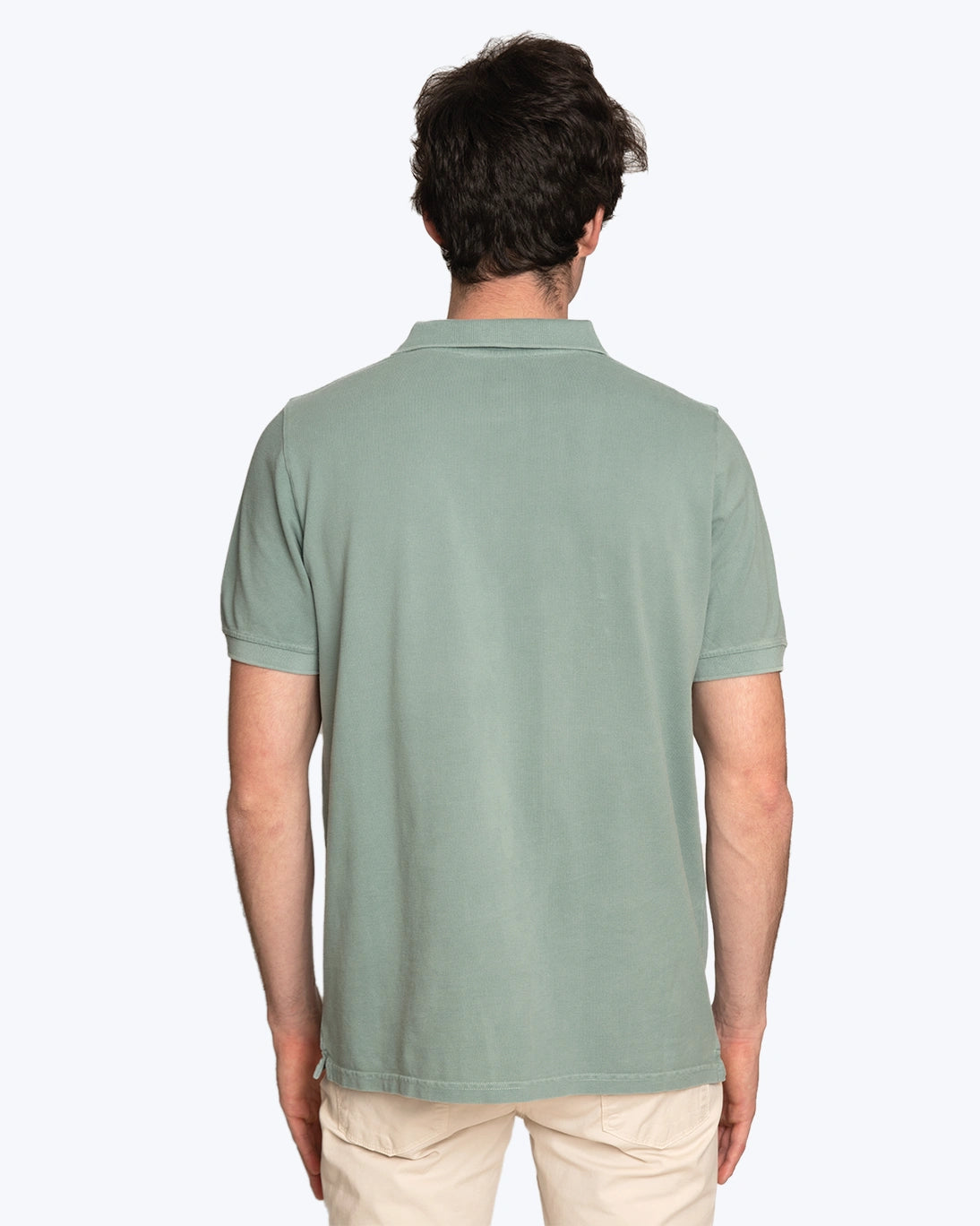 POLO DE MANGA CORTA VERDE CLARO TWAY