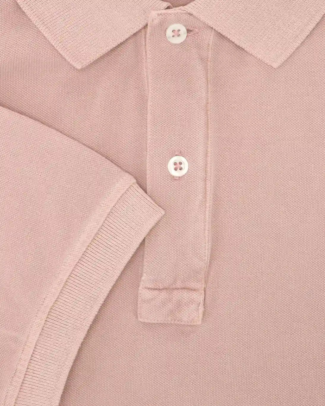POLO DE MANGA CORTA ROSA CLARO TWAY