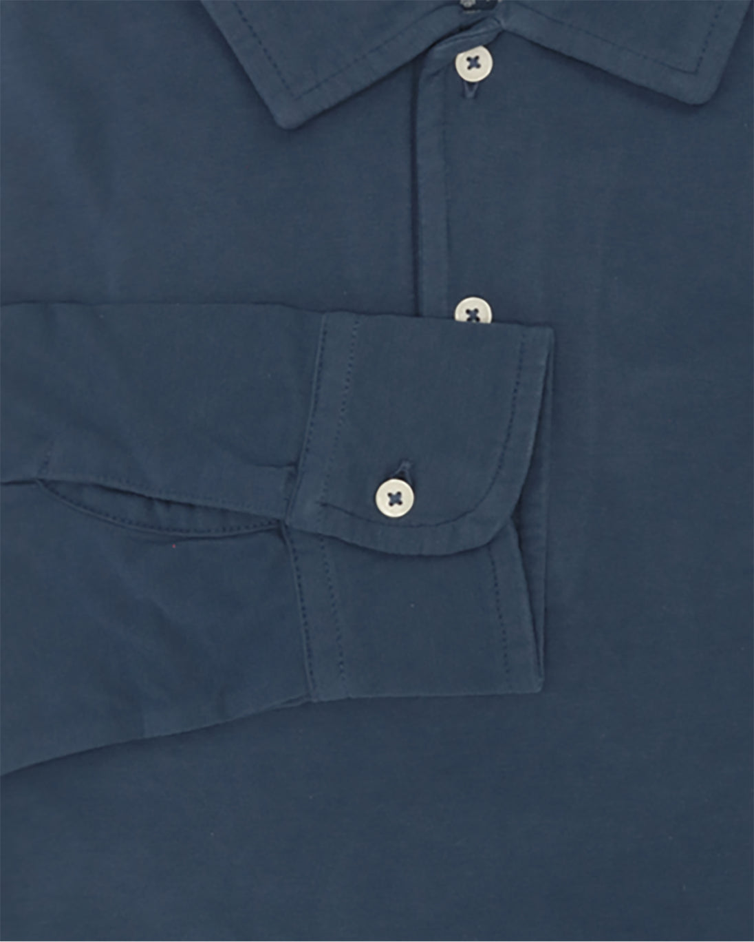 POLO ECOALF MANGA LARGA AZUL NAVY