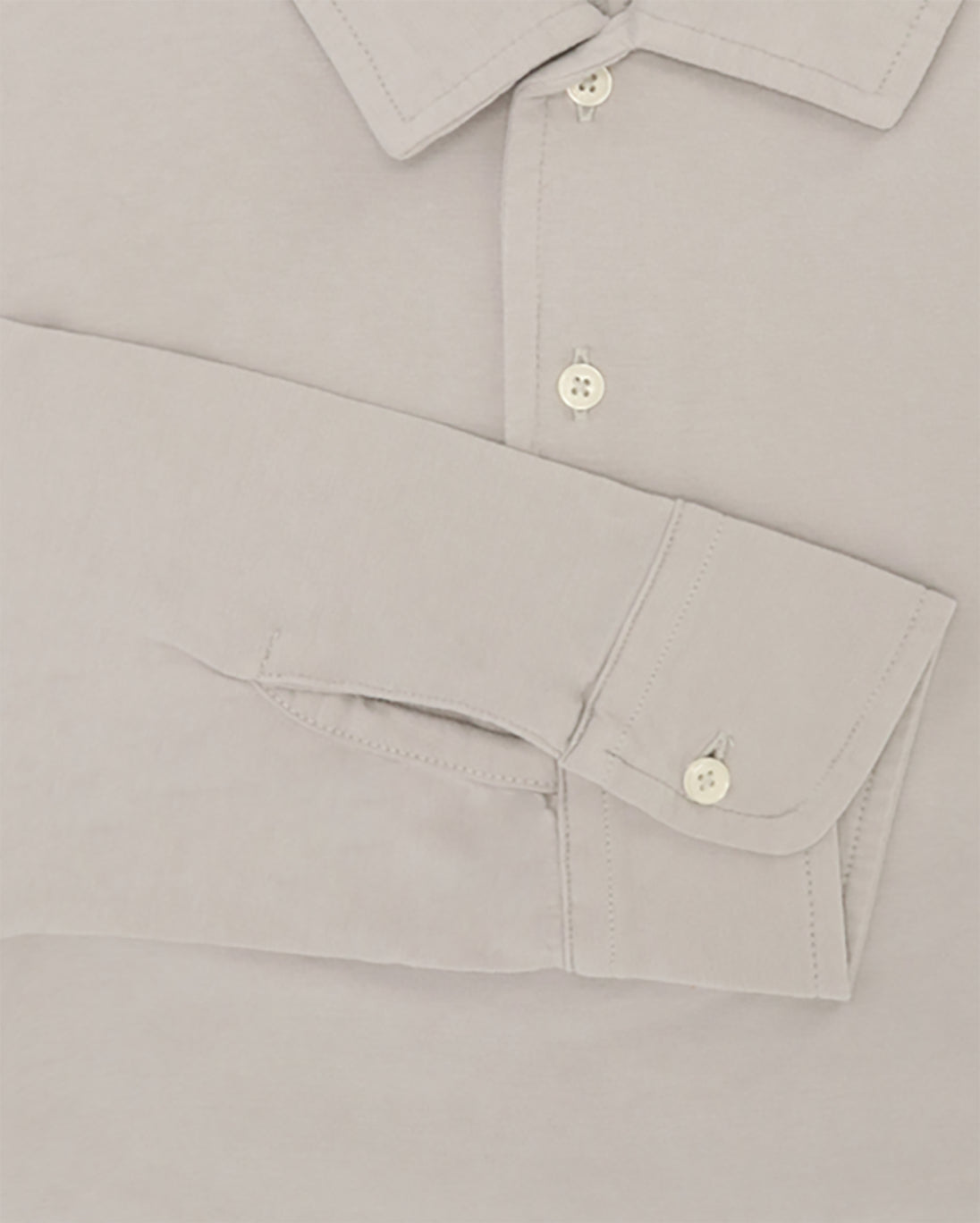 POLO PATRICK MANGA LARGA ECOALF PIEDRA
