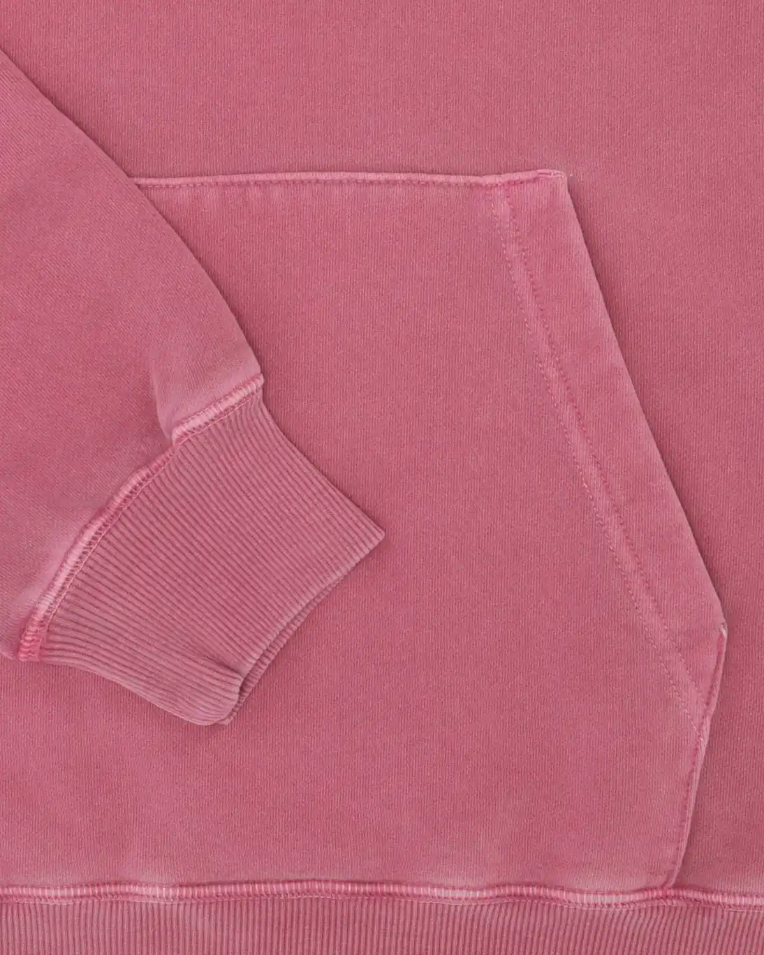 SUDADERA ROSA CON CAPUCHA DEUS