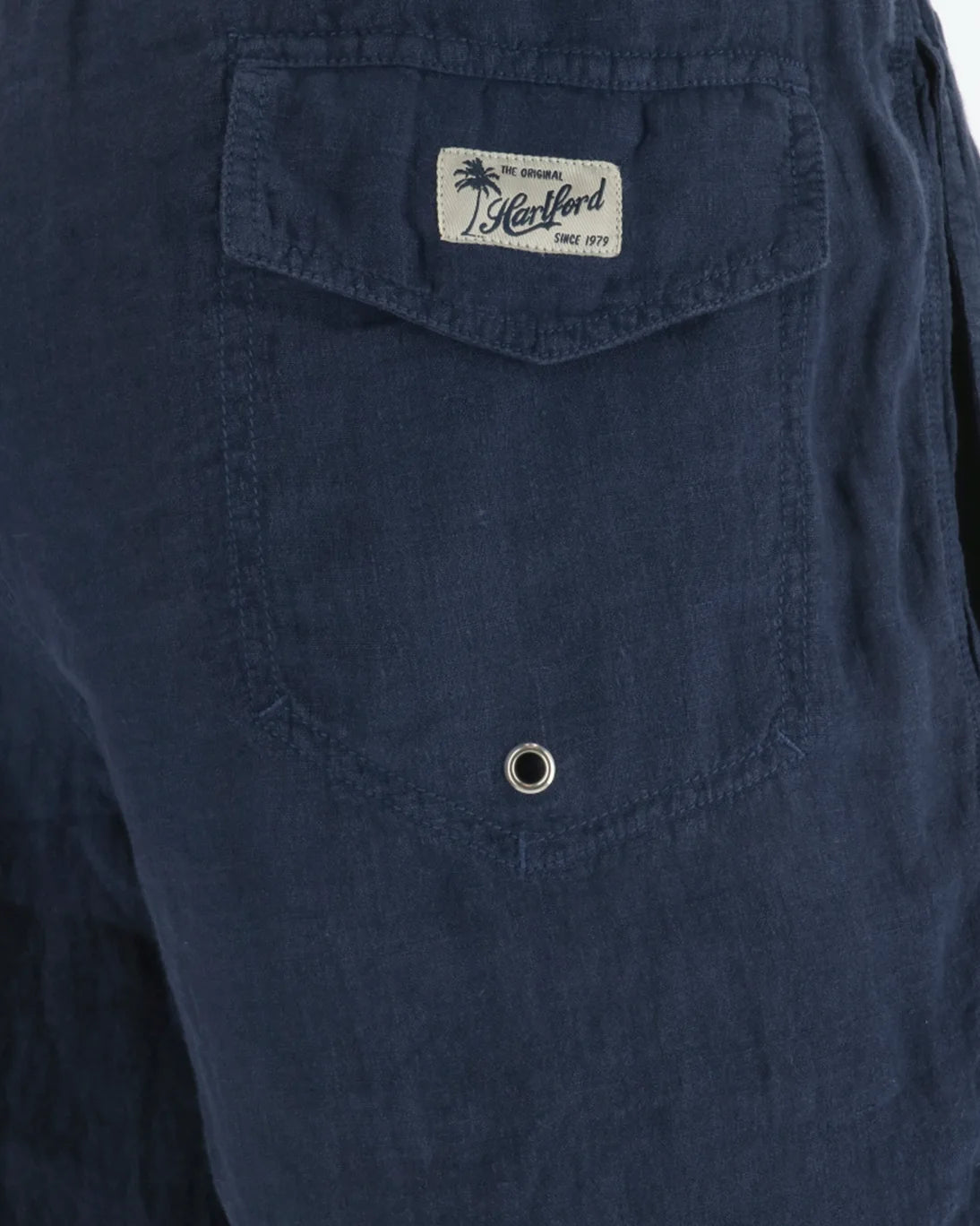 TRAJE DE BAÑO DE LINO AZUL HARTFORD