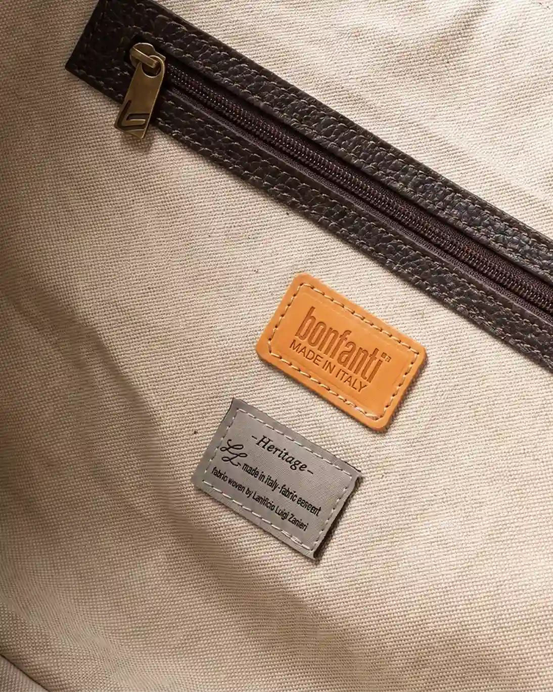 BOLSA DE VIAJE ESPIGA MARRÓN BONFANTI
