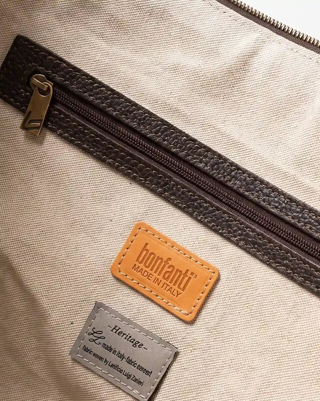 BOLSA DE VIAJE PRÍNCIPE DE GALES GRIS BONFANTI