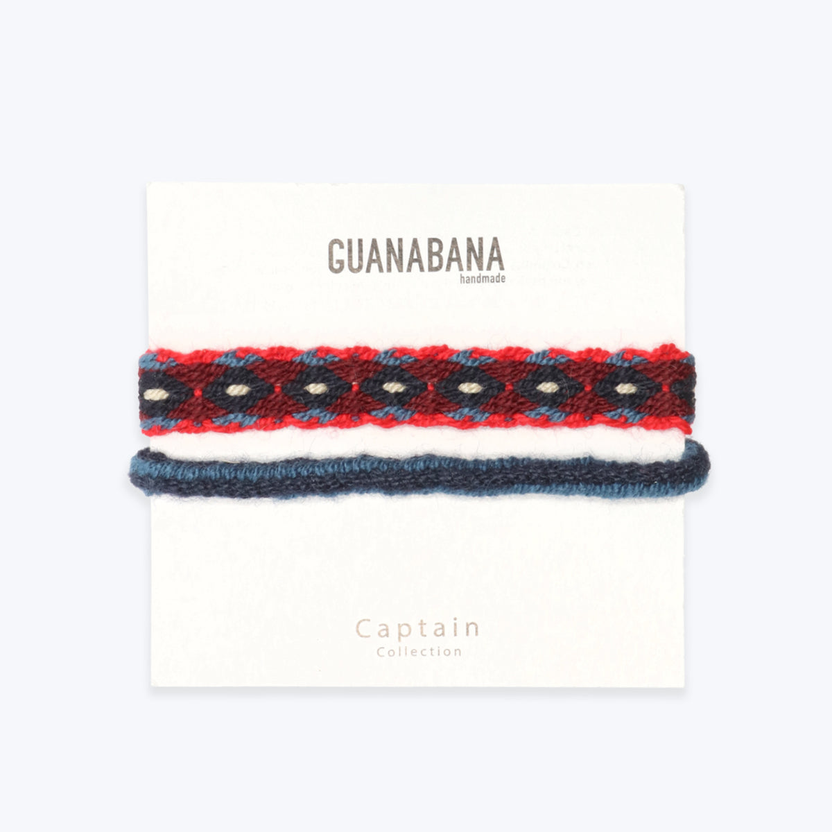 SET 2 PULSERA GUANABANA ROJA-AZUL / U