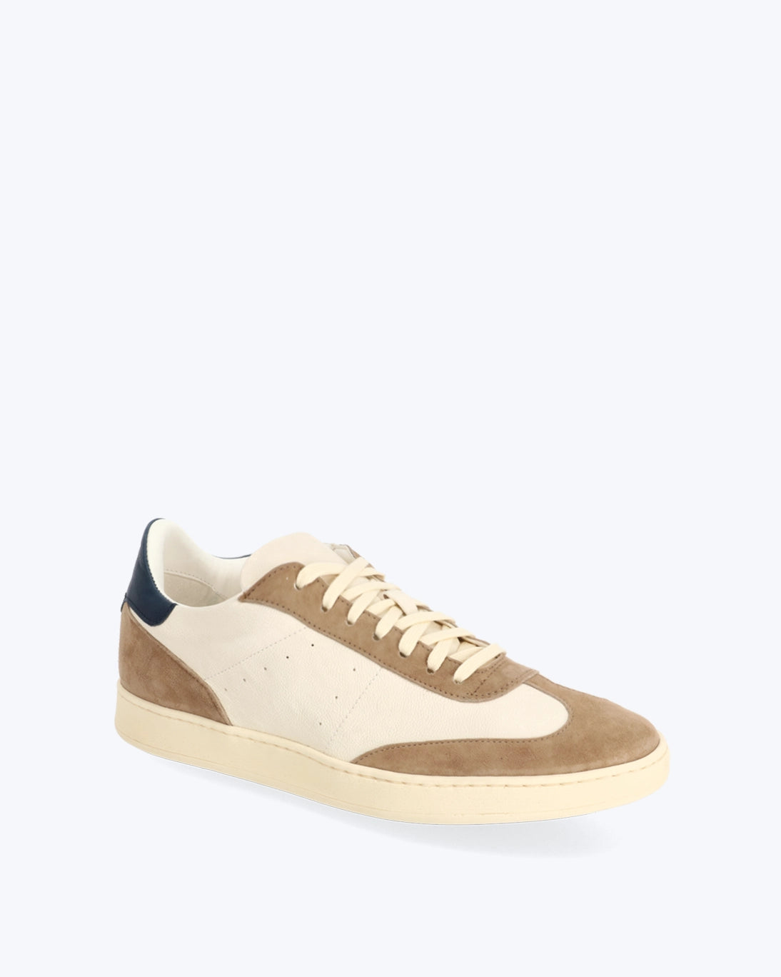 ZAPATILLAS BLANCAS Y BEIGE MANOVIE TOSCANE