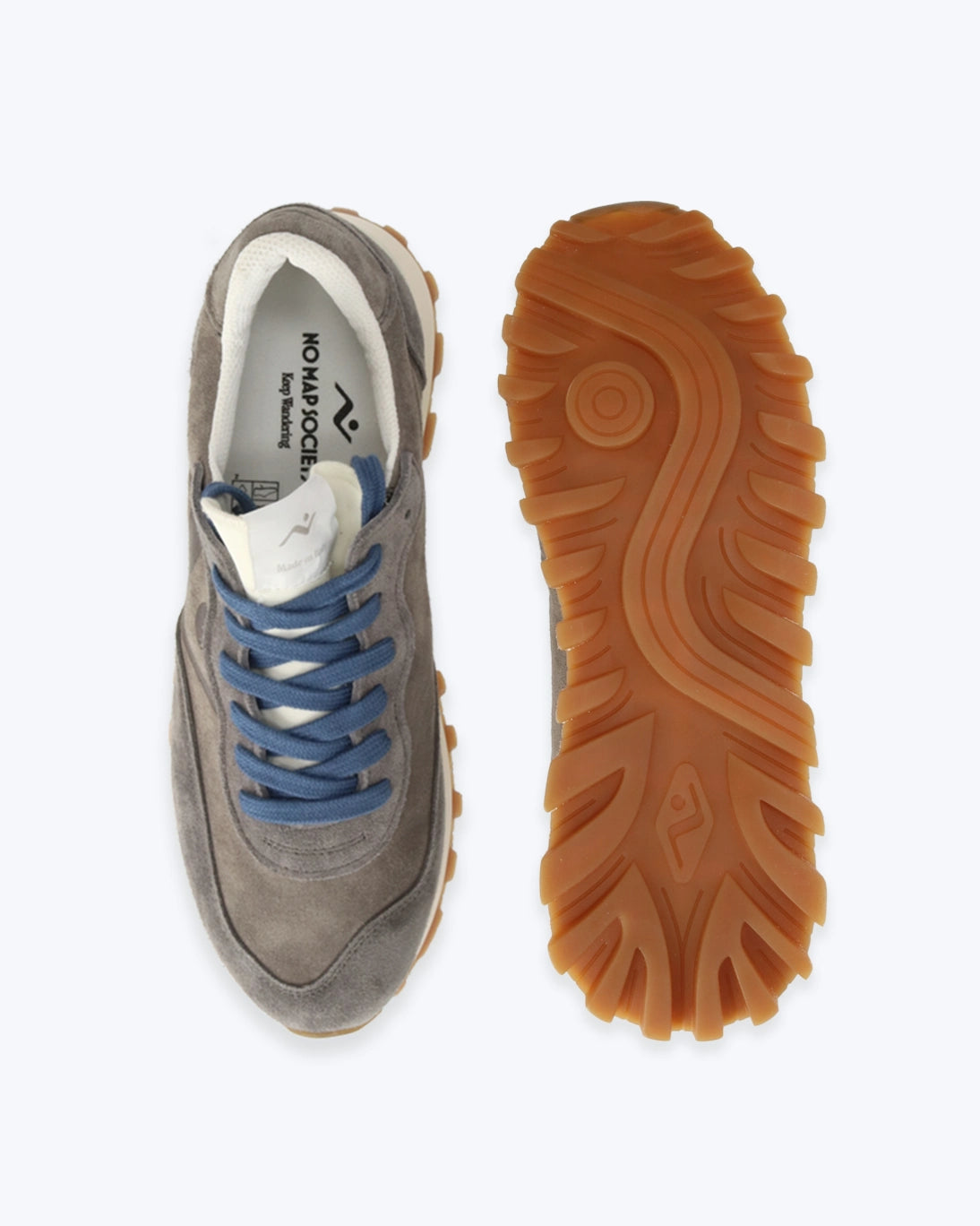 ZAPATILLAS GRISES VELOCE NO MAP SOCIETY