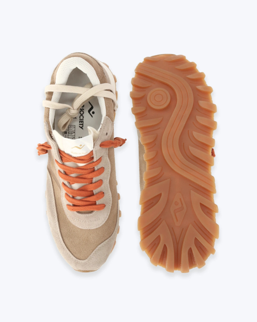 ZAPATILLAS BEIGE VELOCE NO MAP SOCIETY