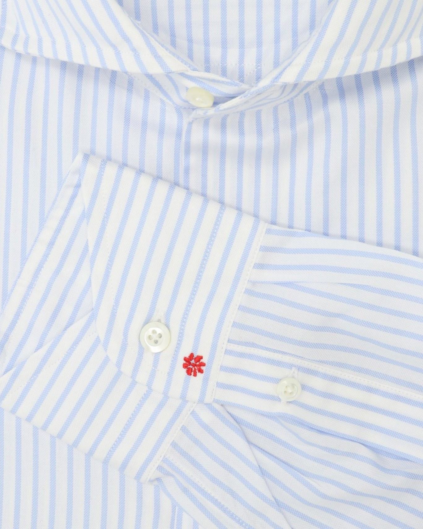 CAMISA BOLZONELLA 7204/RAYAS AZ-BL. / 44