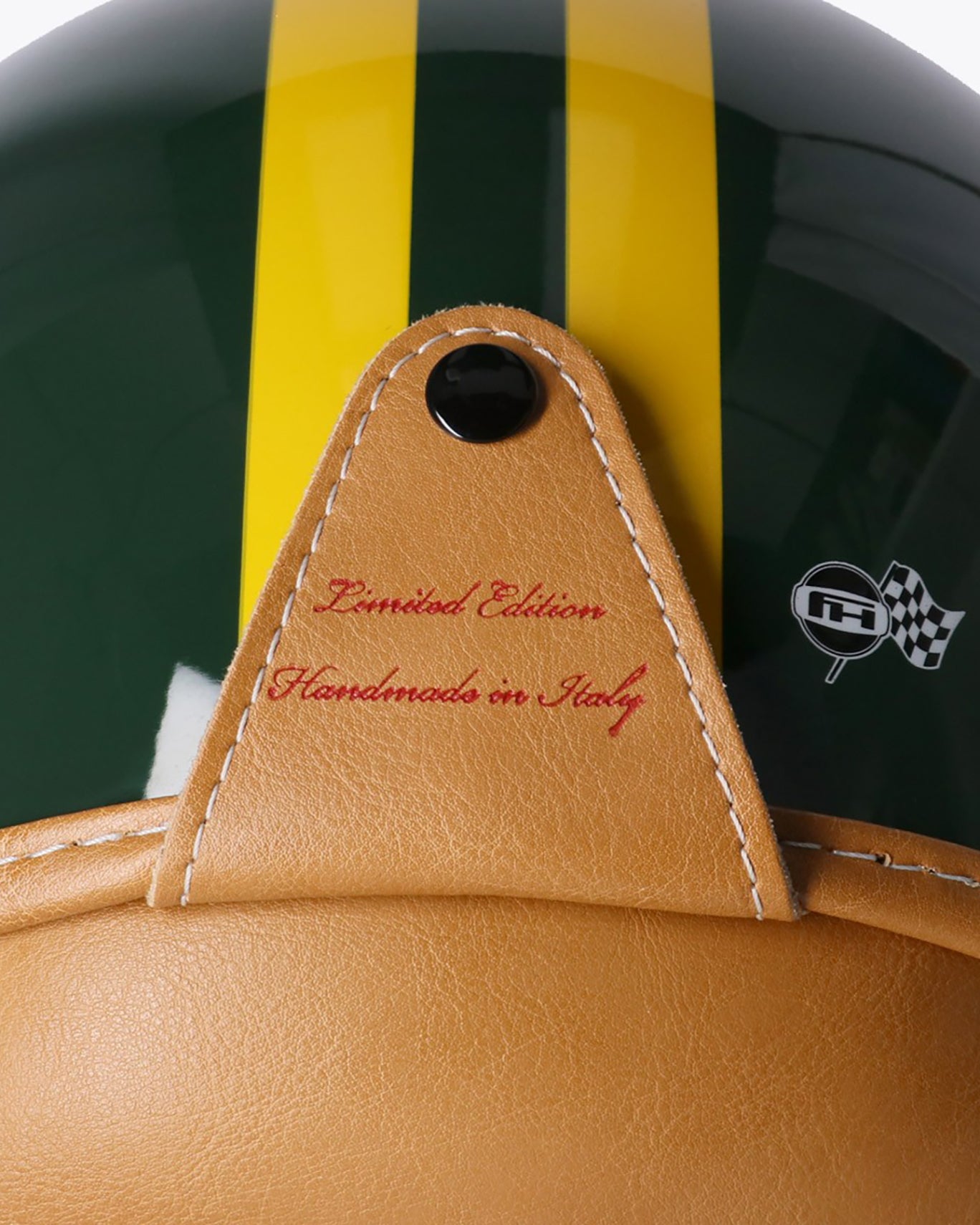 CASCO VERDE CON RAYAS AMARILLAS FULHAM