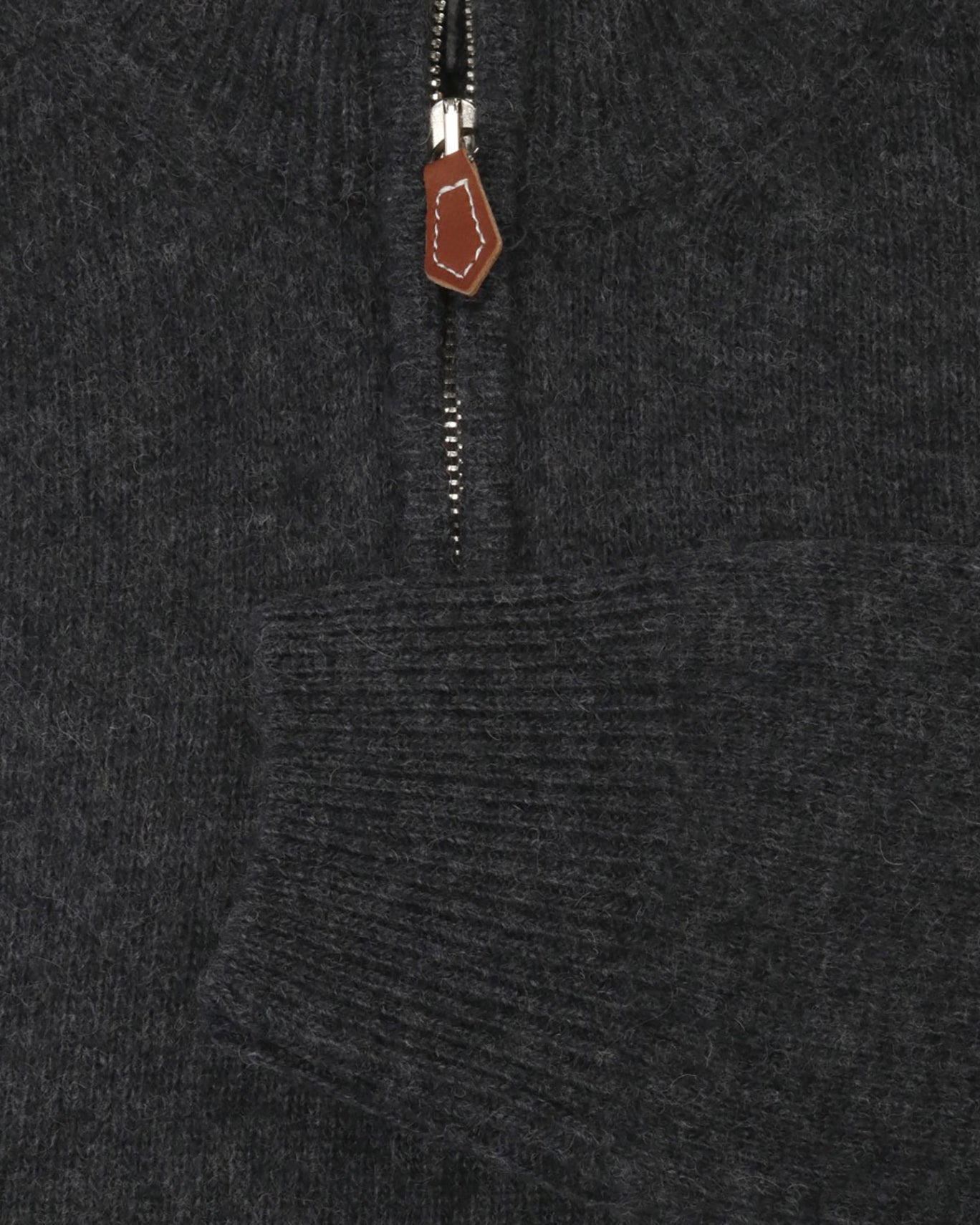 JERSEY GRIS OSCURO DE LANA CALA 1789