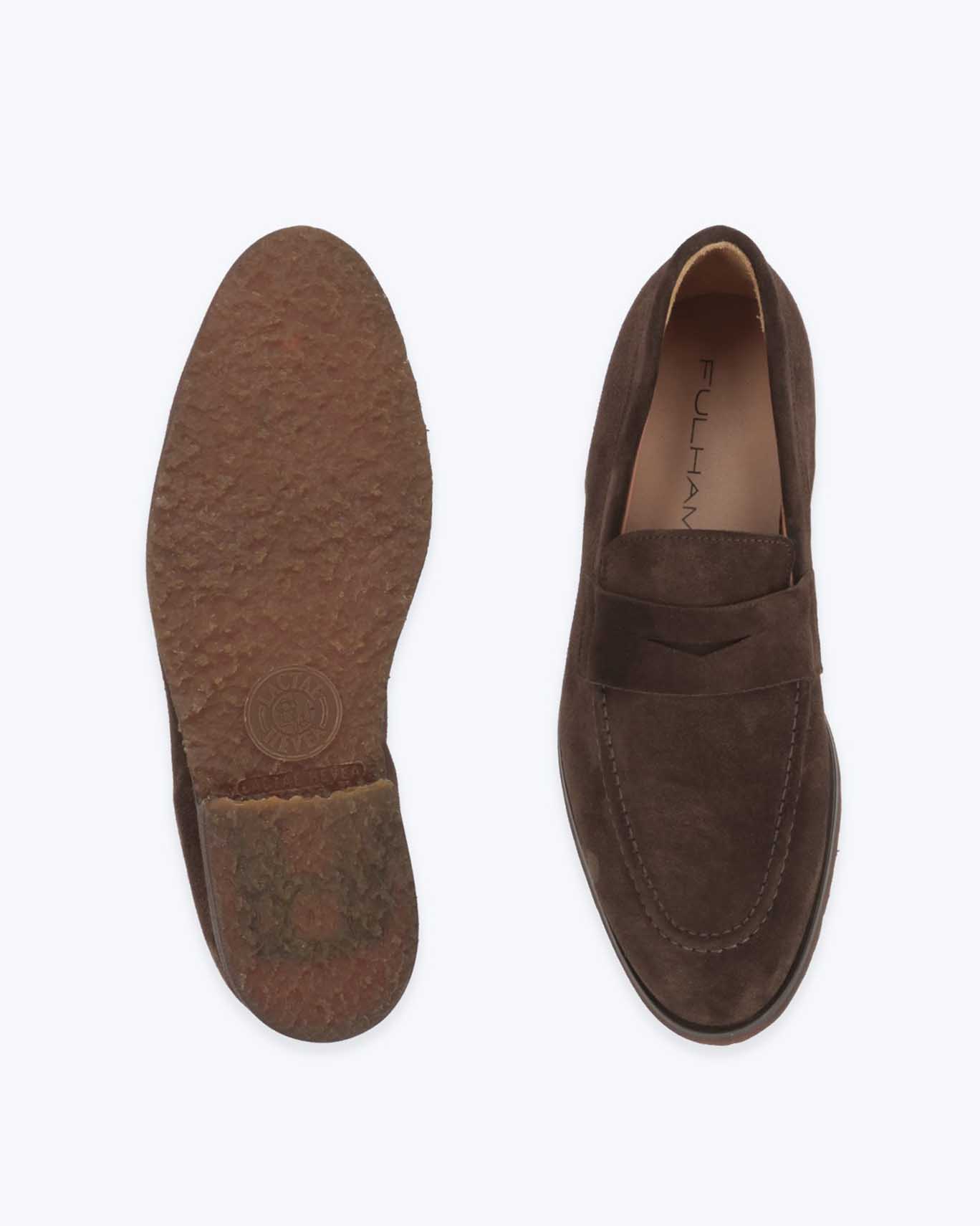 MOCASÍN DE ANTE MARRÓN FULHAM