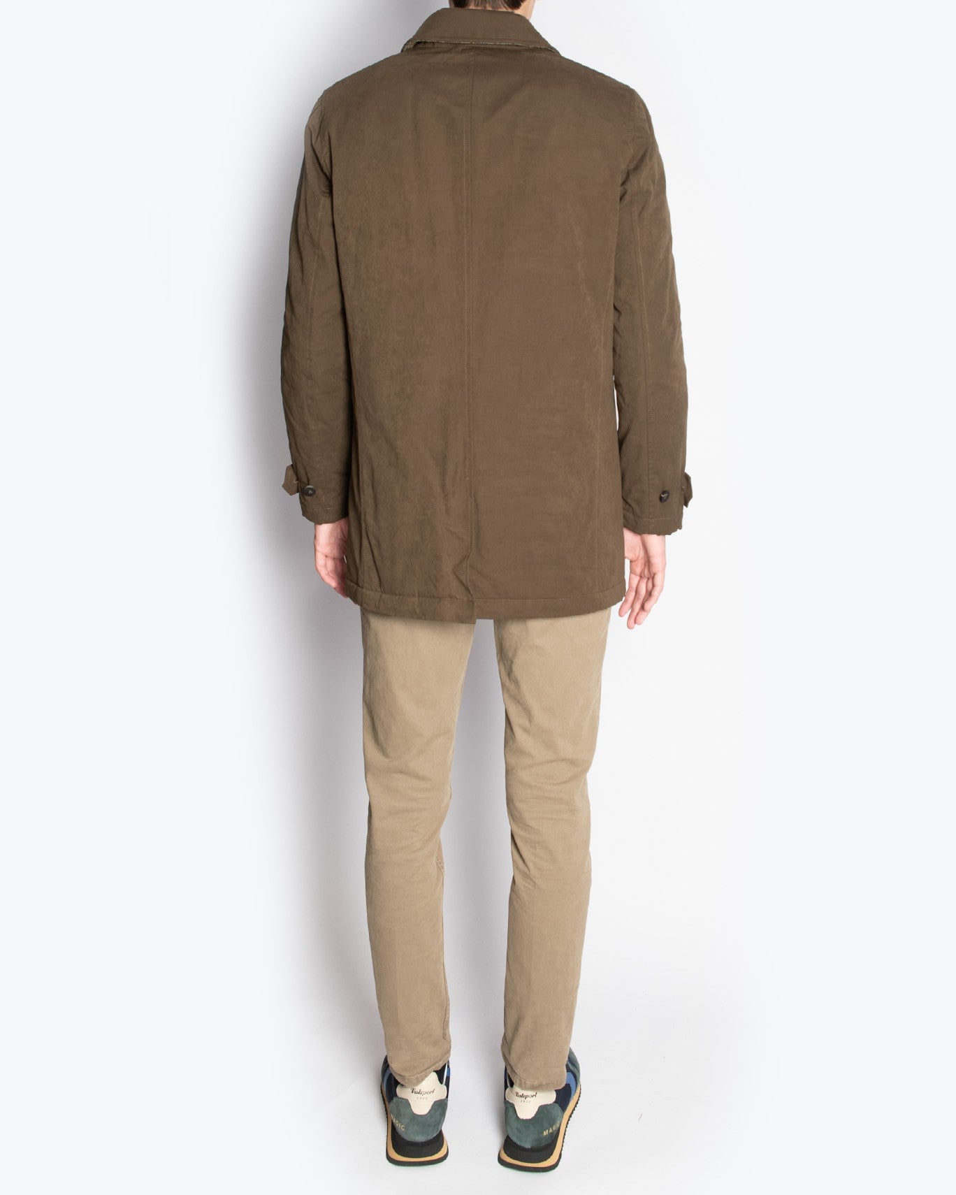 GABARDINA CON FORRO CAMPLIN VMO/VERDE / 56