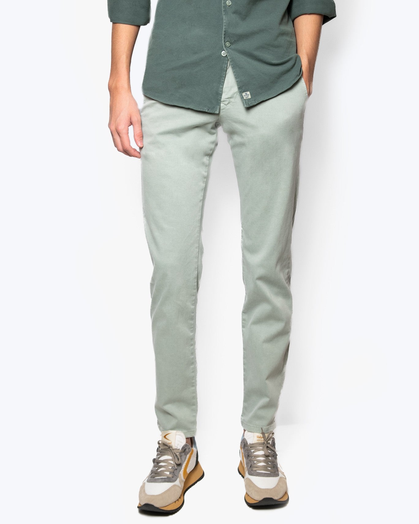 PANTALON CHINO DRIVER PANTS MAC JEANS 316W/VERDE CL. / 36