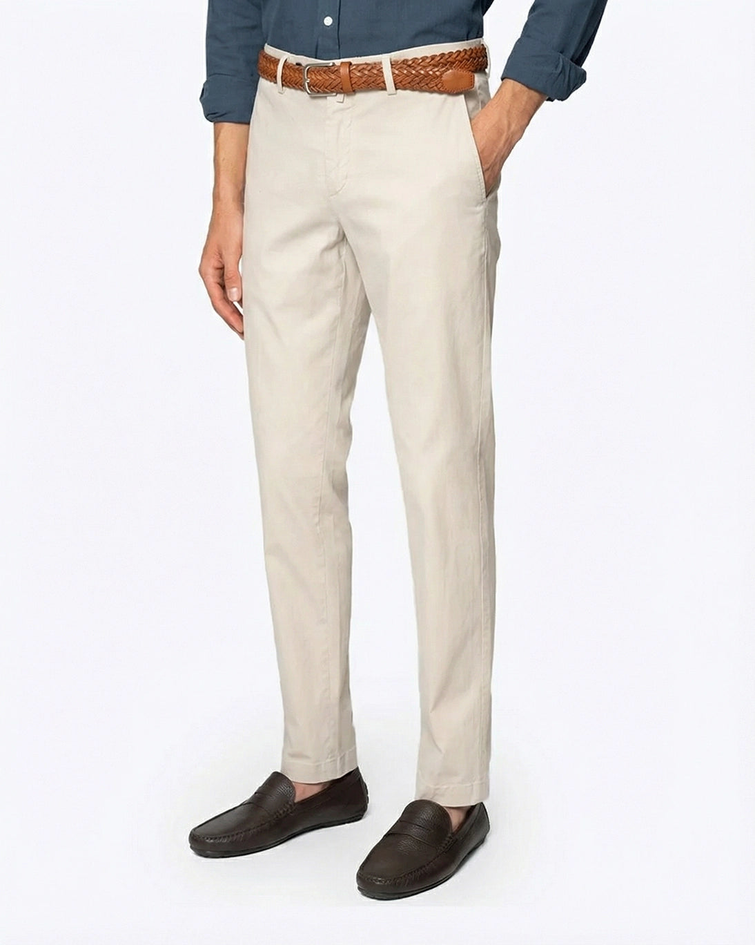 PANTALÓN CHINO BEIGE TWAY