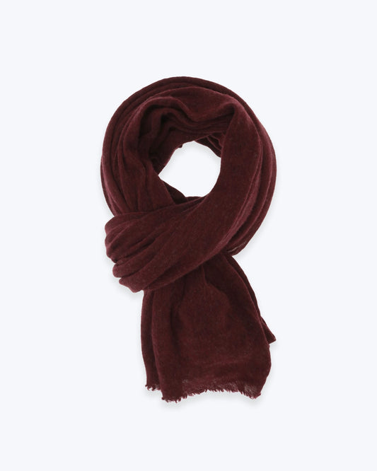BUFANDA DE CASHMERE VINO BOTTO GUISEPPE
