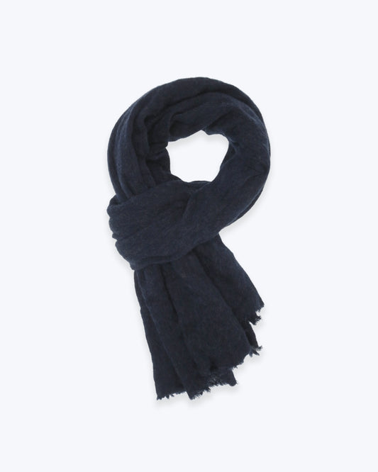 BUFANDA DE CASHMERE NAVY BOTTO GIUSEPPE