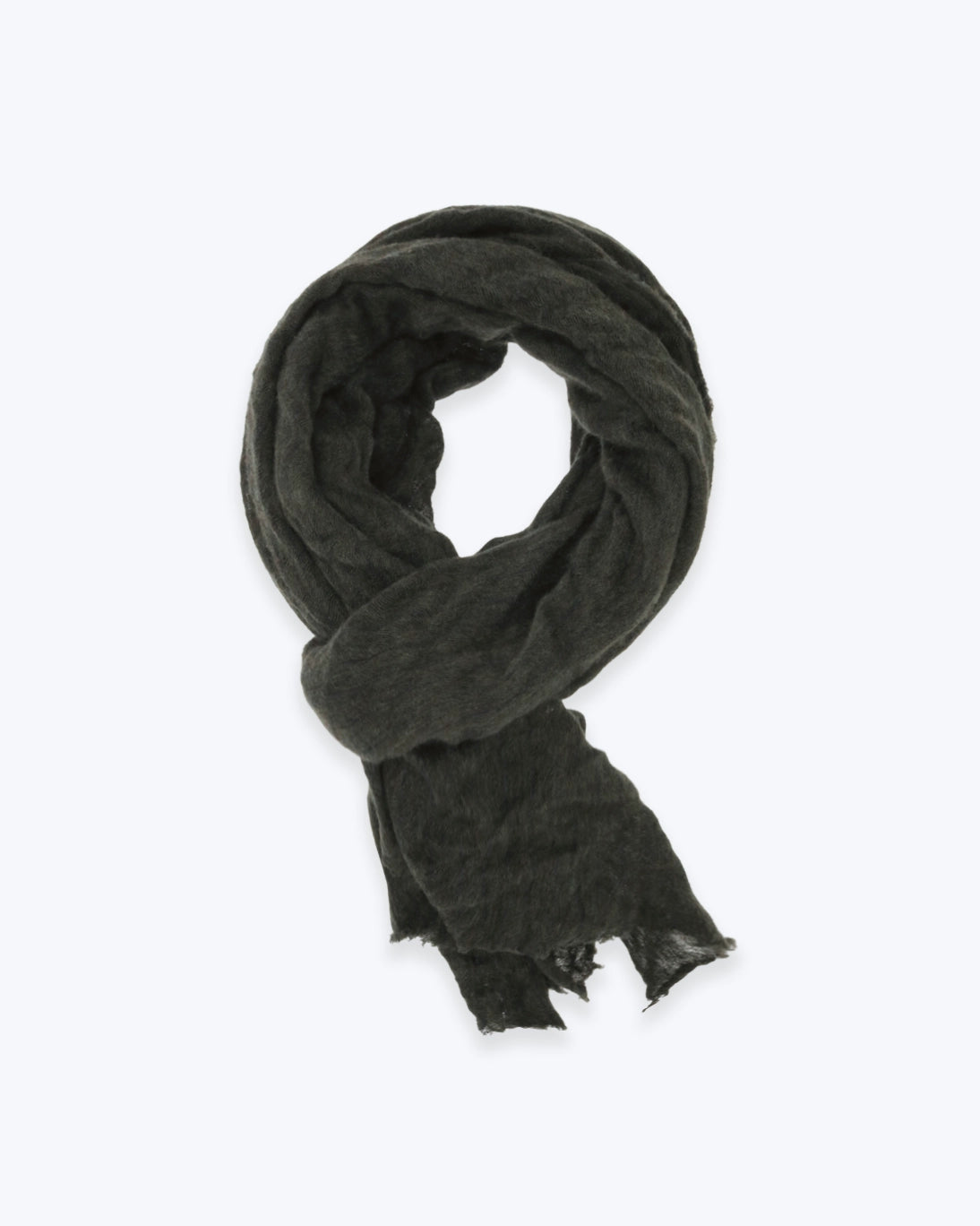 BUFANDA DE CASHMERE VERDE OSCURO BOTTO GIUSEPPE