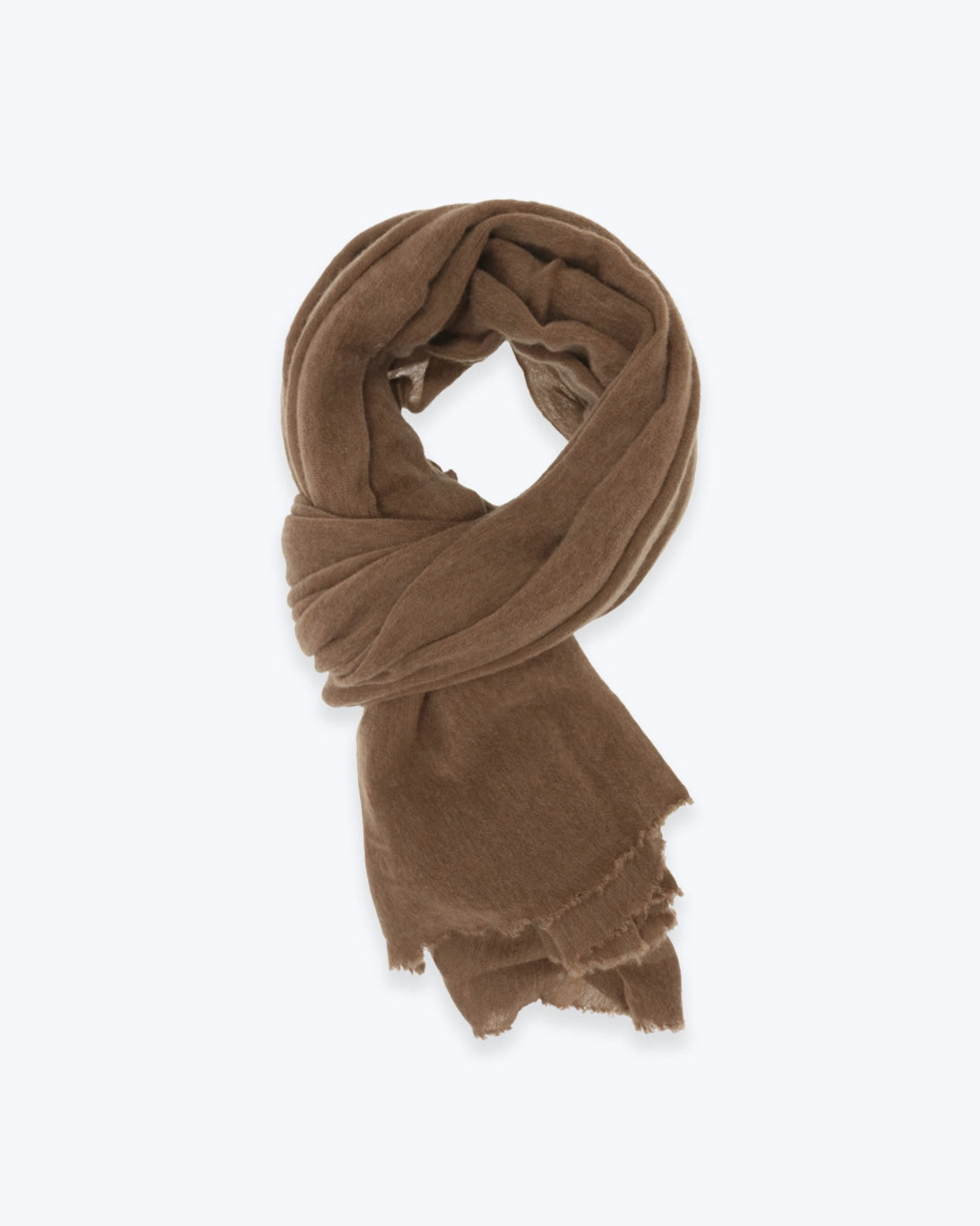 BUFANDA DE CASHMERE MARRÓN BOTTO GIUSEPPE