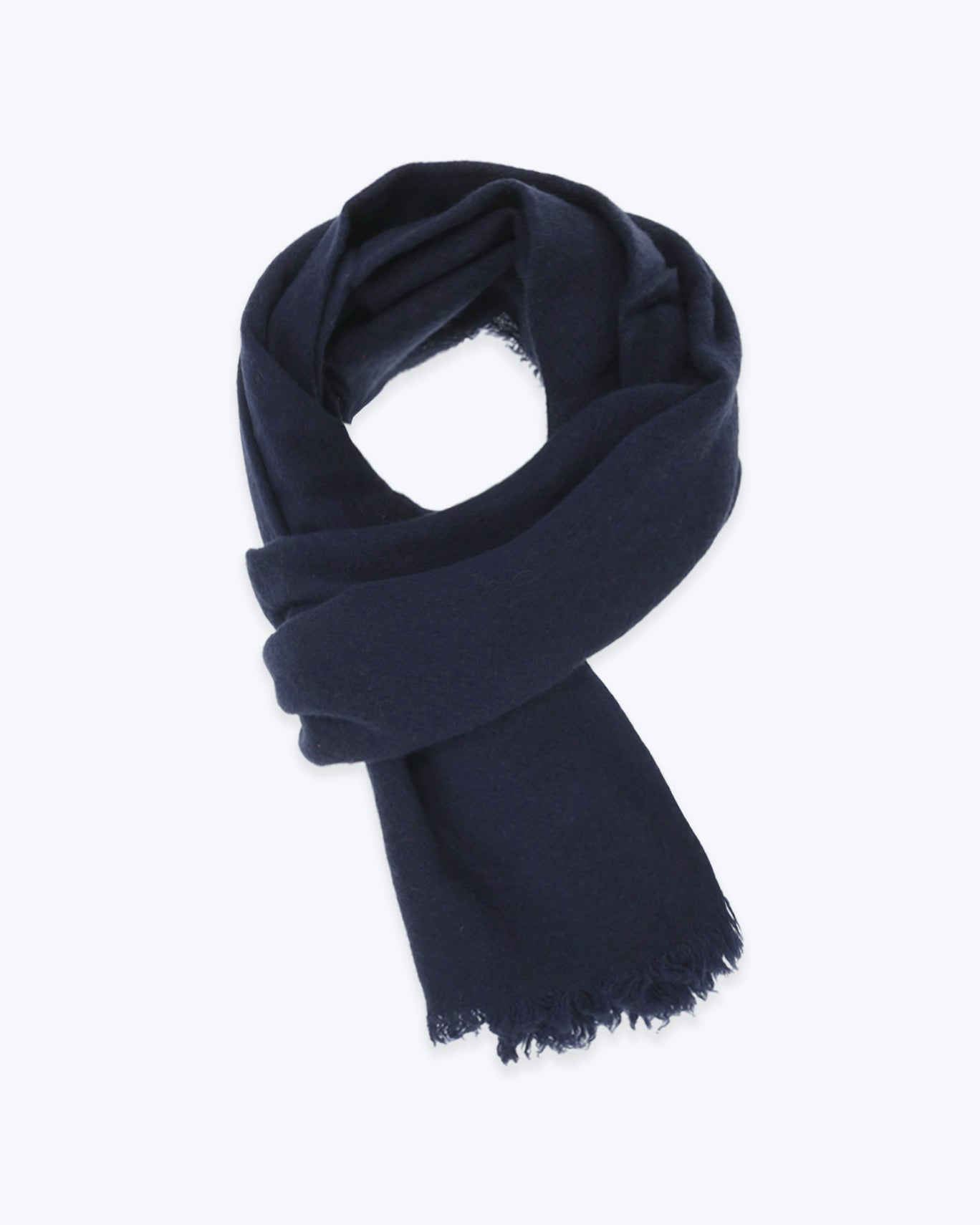 BUFANDA DE CASHMERE FULHAM 4/AZUL / U