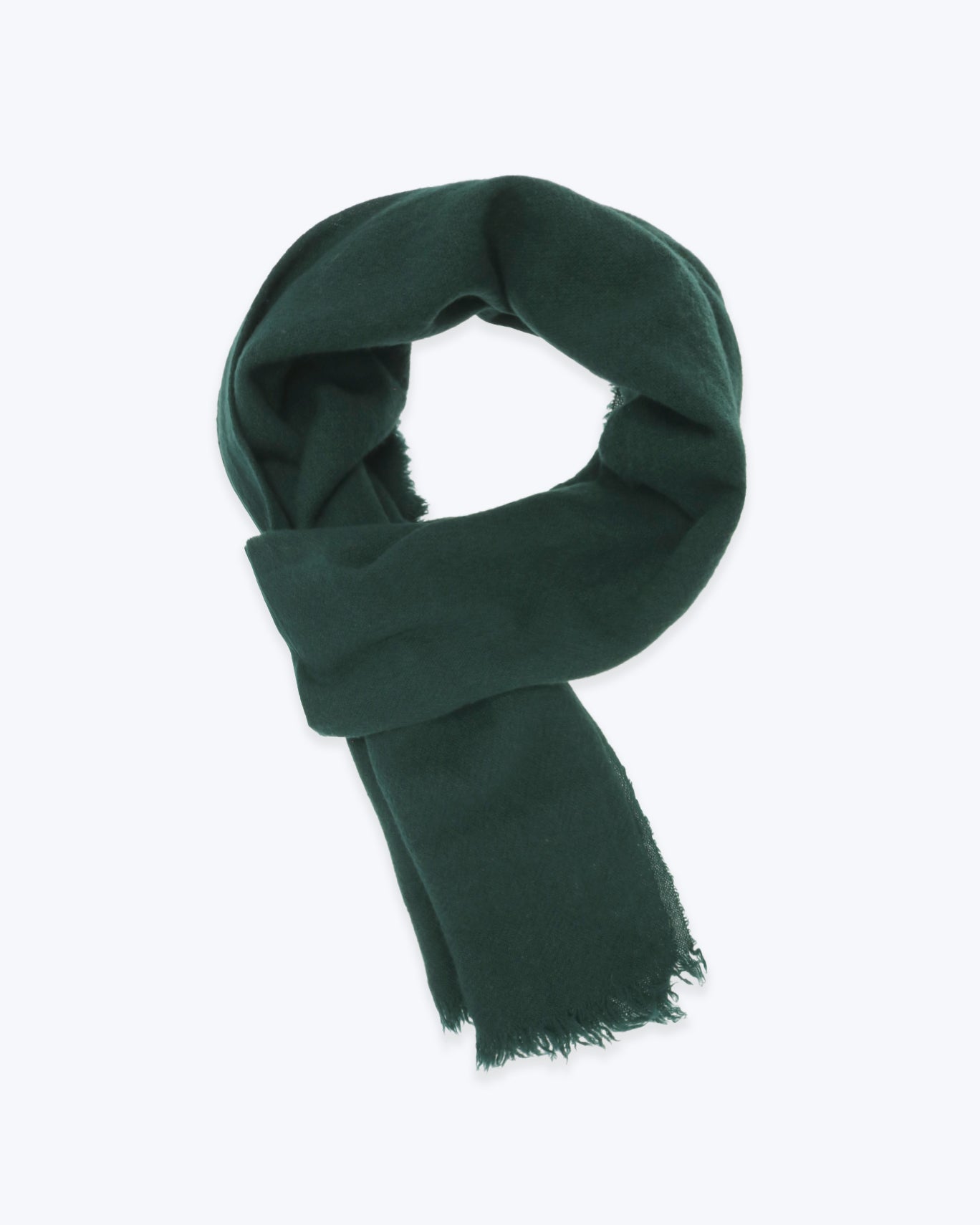 BUFANDA DE CASHMERE FULHAM 5/VERDE BOTELLA / U