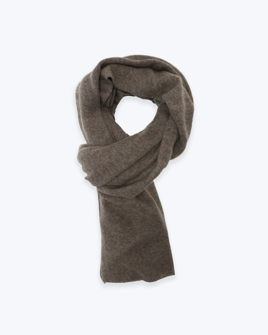 BUFANDA DE CASHMERE MARRÓN HARTFORD