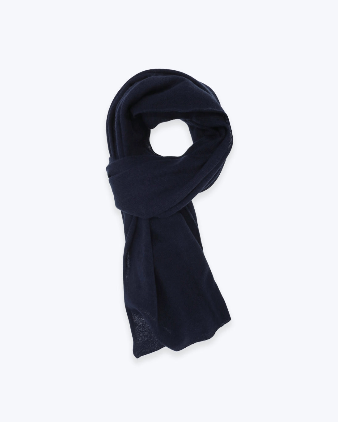 BUFANDA DE CASHMERE NAVY HARTFORD