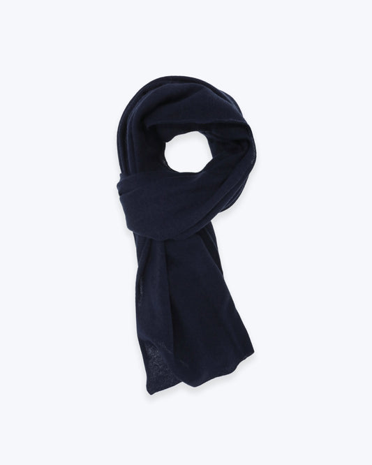 BUFANDA DE CASHMERE NAVY HARTFORD
