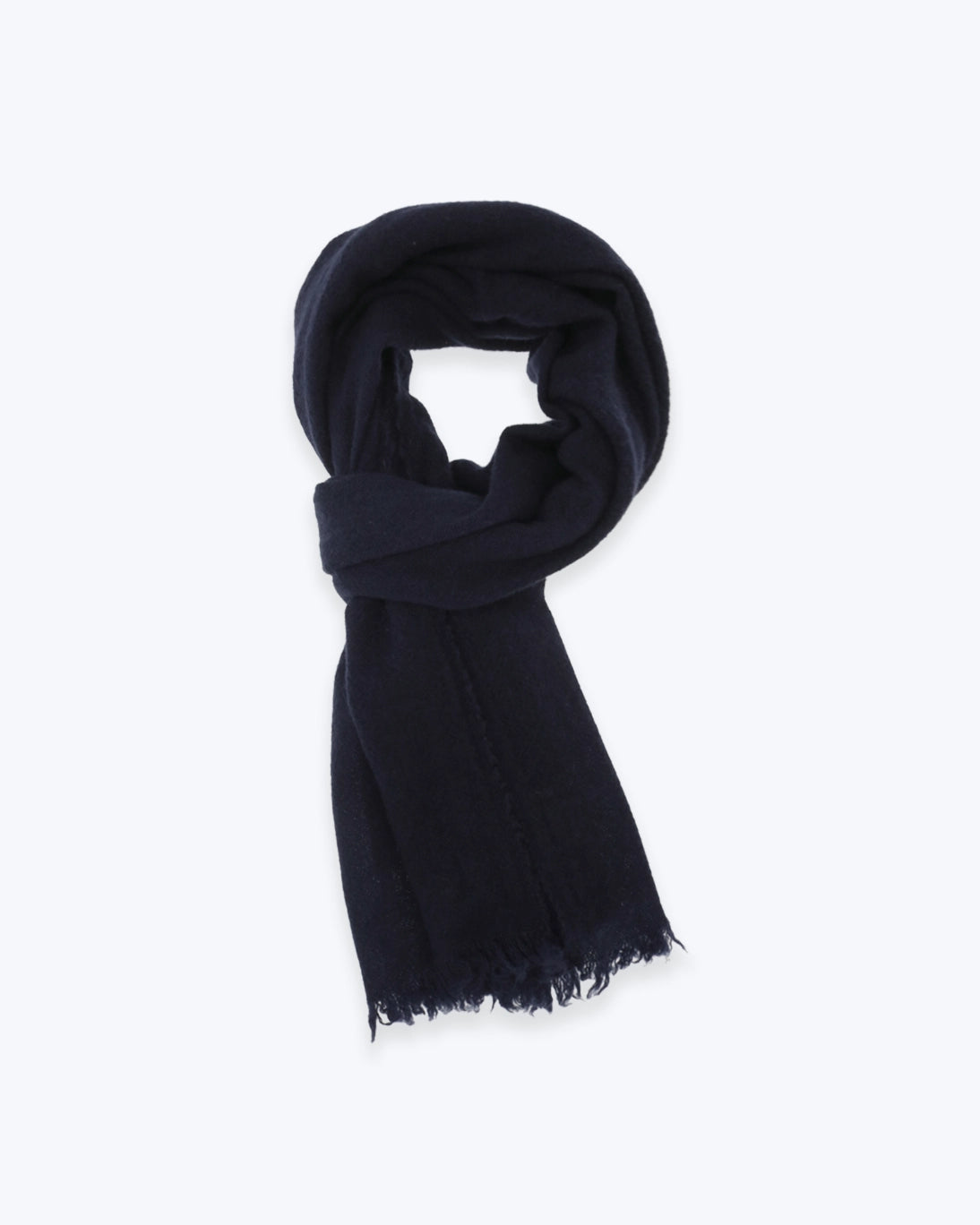 BUFANDA DE CASHMERE NAVY FULHAM