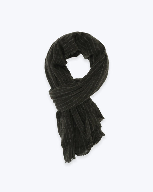 BUFANDA CASHMERE DE RAYAS FINAS BOTTO GIUSEPPE