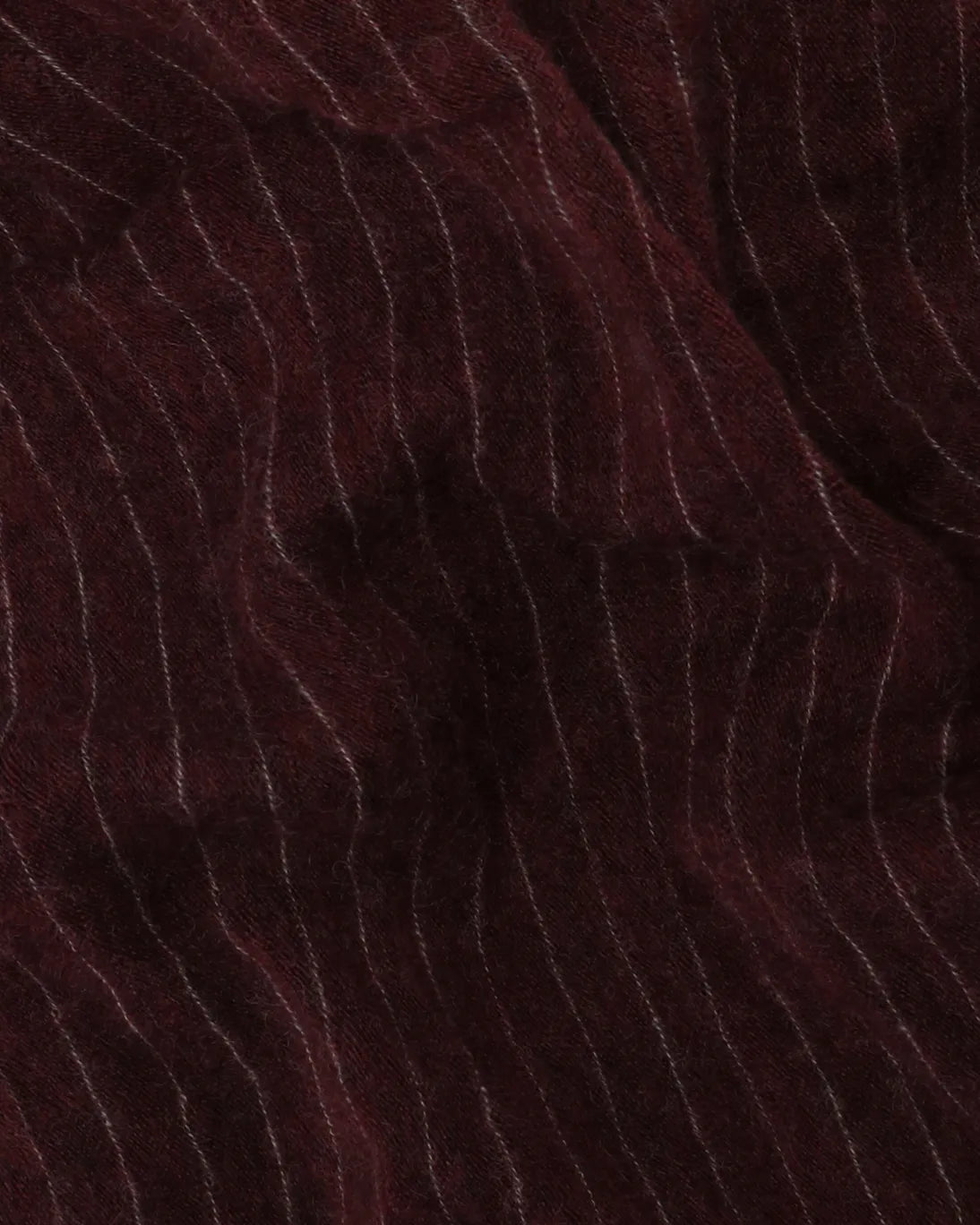 BUFANDA DE CASHMERE BURDEOS CON RAYAS BOTTO GIUSEPPE