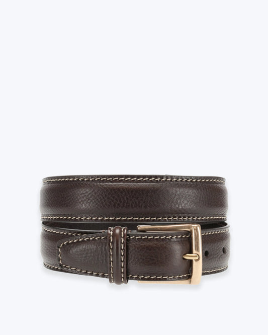 CINTURÓN DE PIEL MARRÓN ANDERSON'S