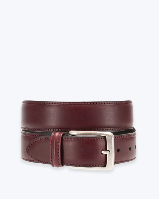 CINTURÓN DE PIEL BURDEOS ANDERSON'S