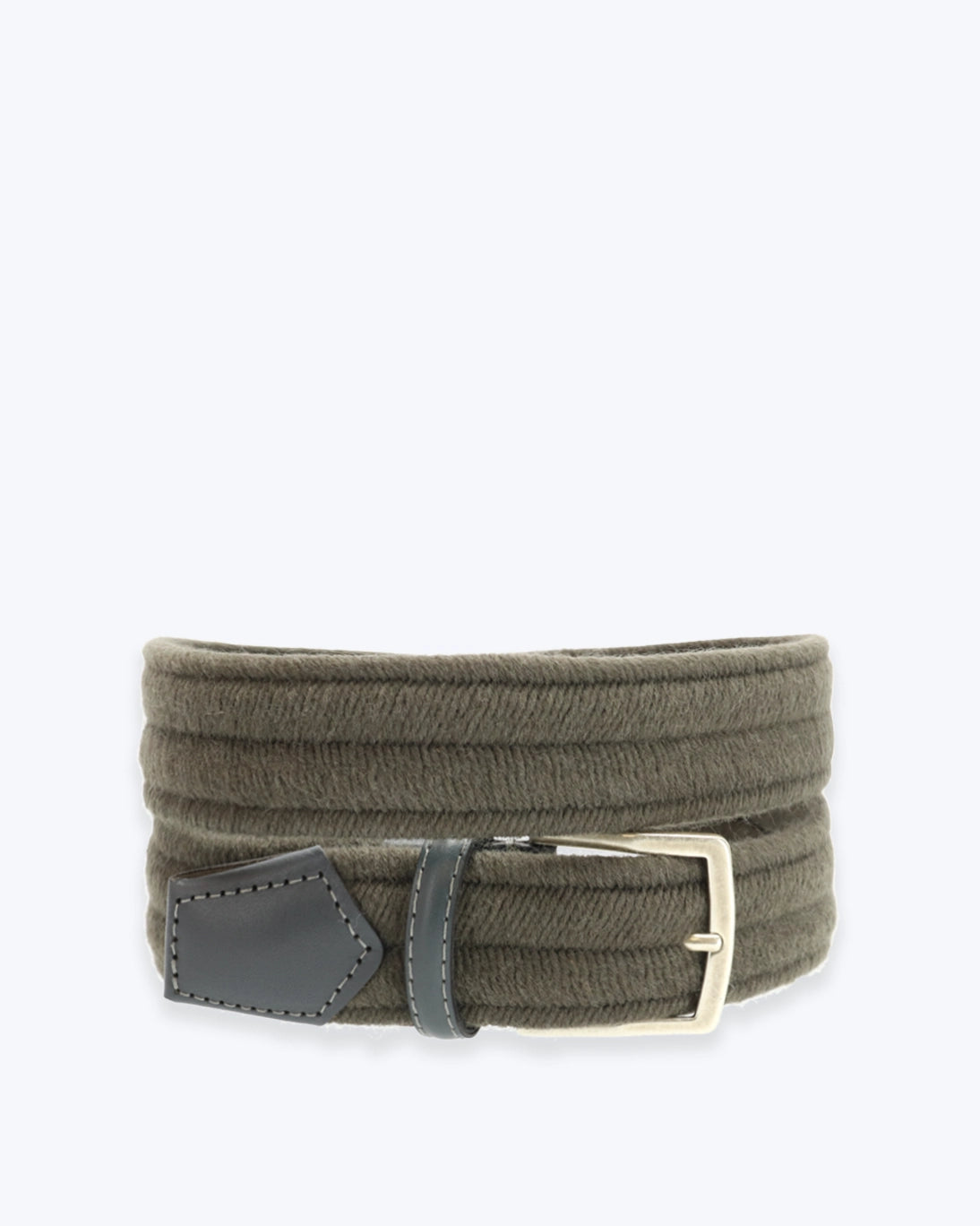 CINTURÓN DE ESPIGA GRIS ELÁSTICO ATHISON