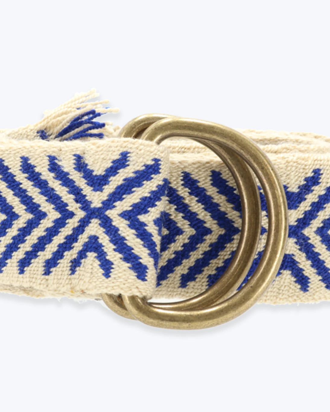 CINTURÓN ÉTNICO BEIGE-AZUL GUANABANA