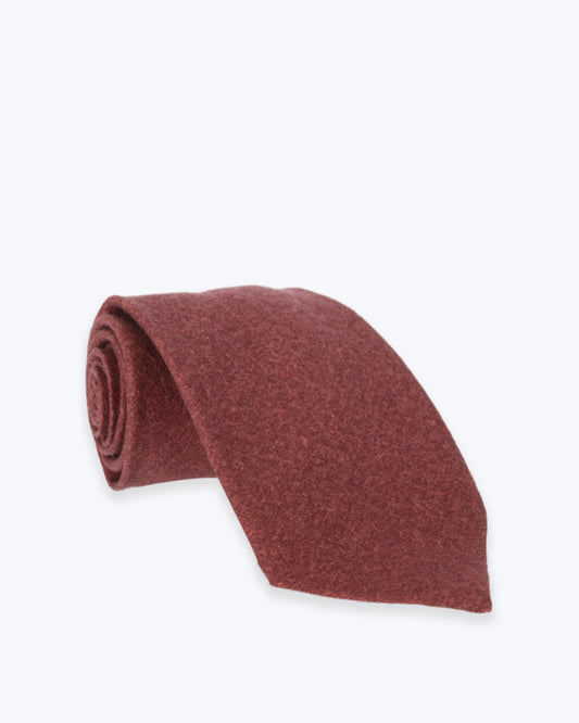 CORBATA DE LANA Y CASHMERE BURDEOS FULHAM