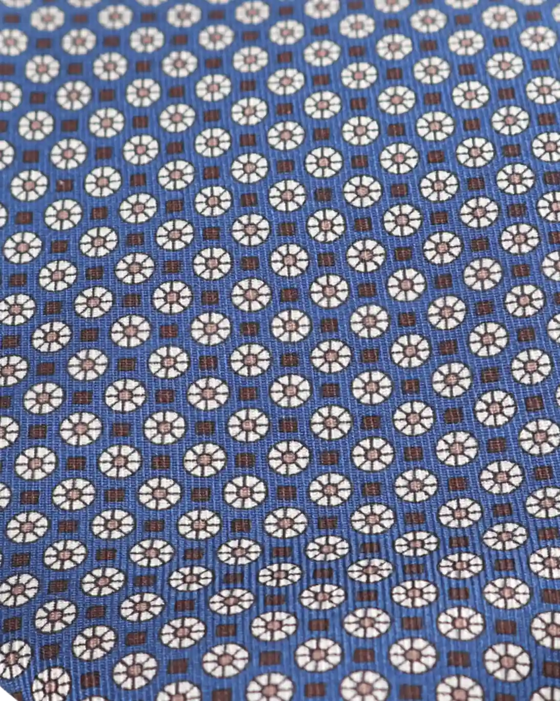 CORBATA AZUL CON FLORES FULHAM