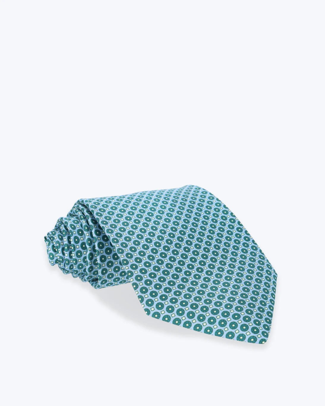 CORBATA TURQUESA ESTAMPADA FULHAM