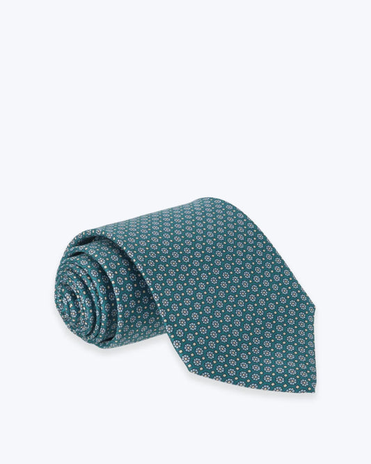 CORBATA DE SEDA AZUL TURQUESA FULHAM