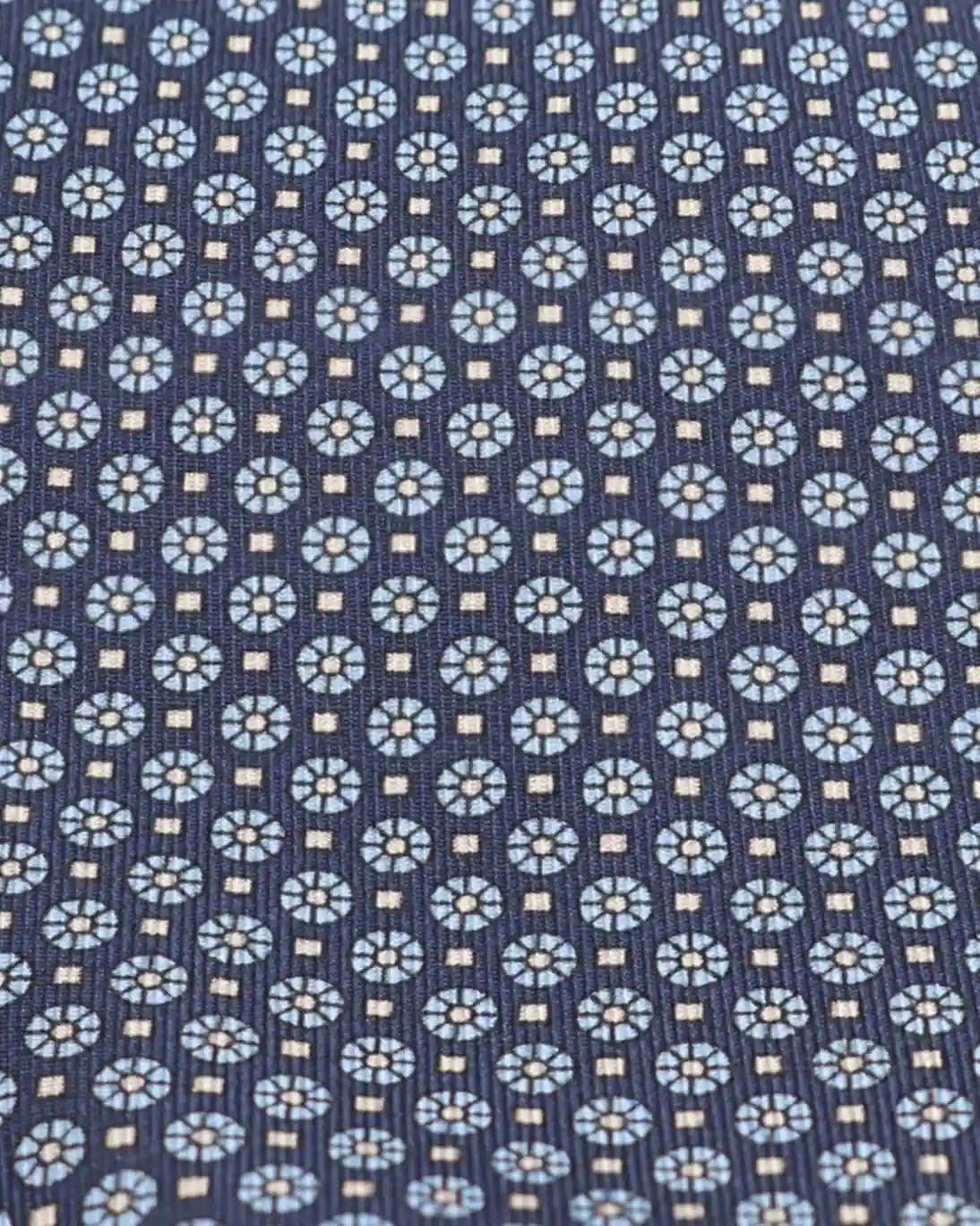 CORBATA NAVY CON FLORES FULHAM