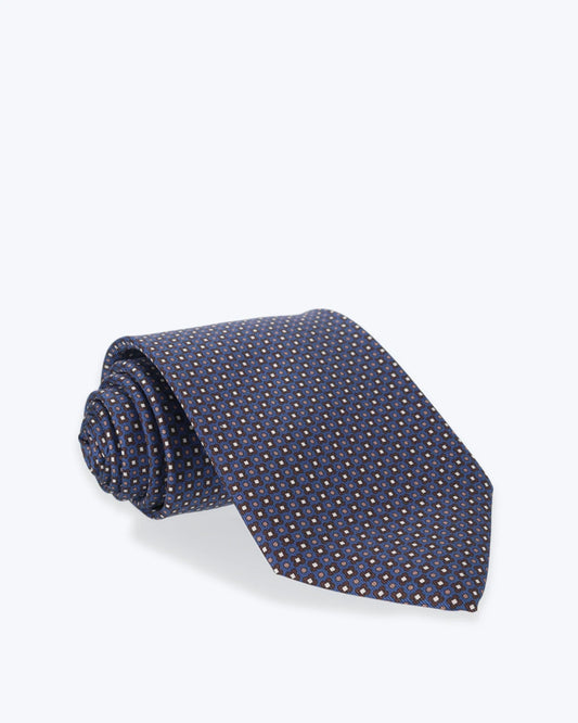 CORBATA AZUL ESTAMPADA FULHAM
