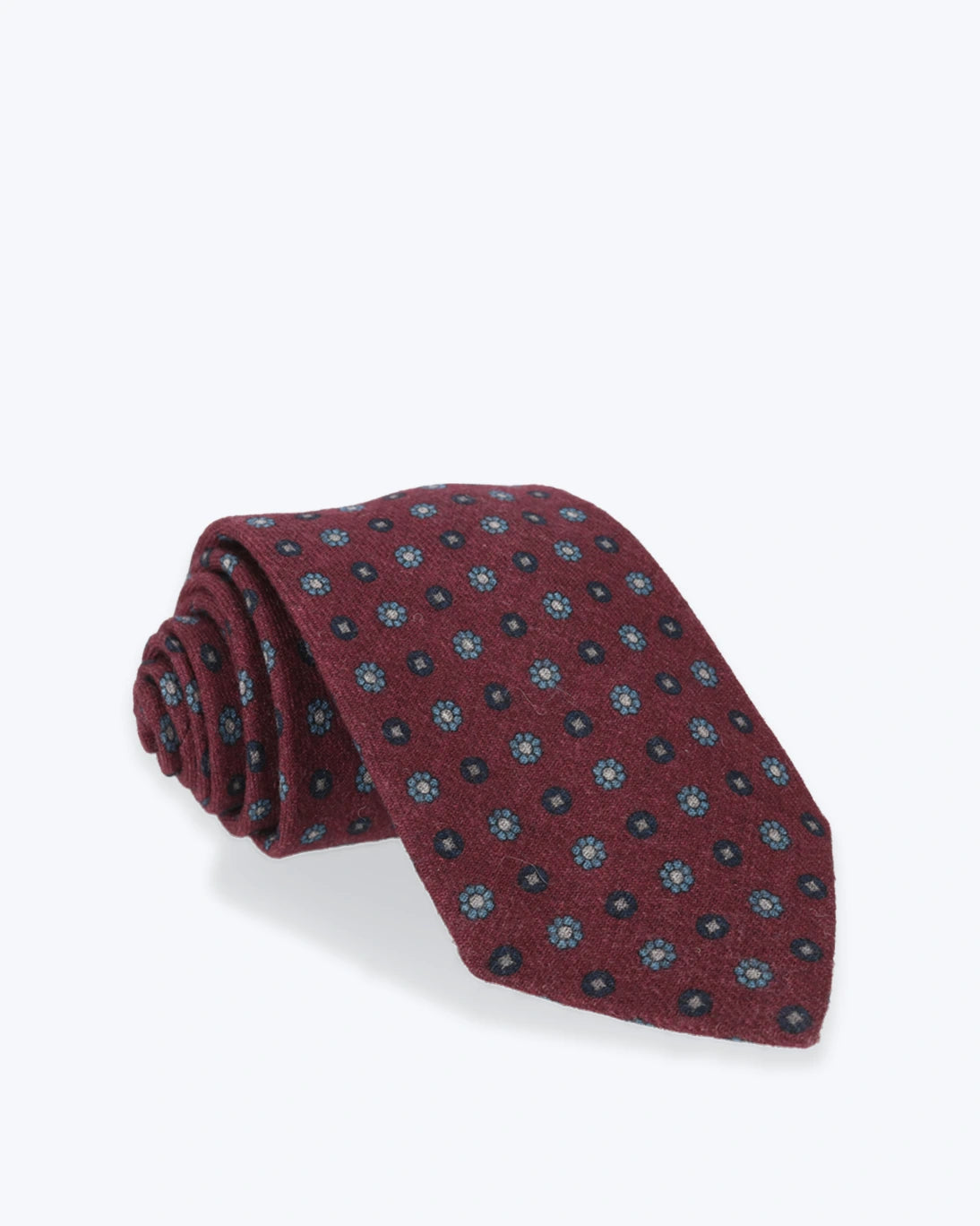 CORBATA DE LANA BURDEOS PETRONIUS
