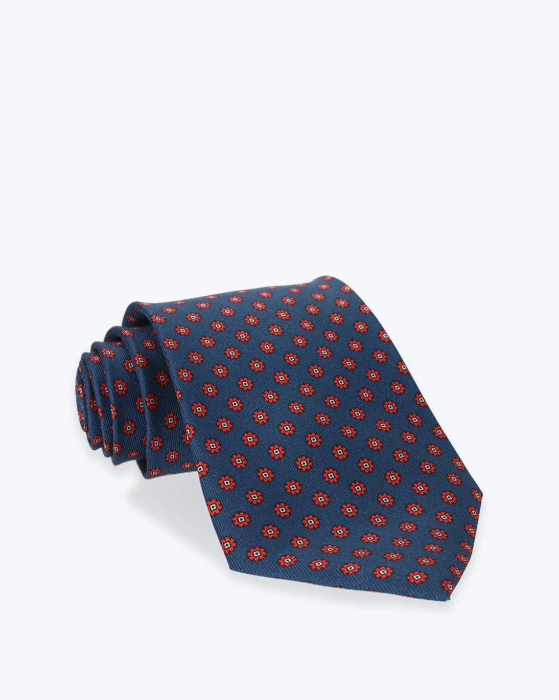 CORBATA DE SEDA AZUL PETRONIUS