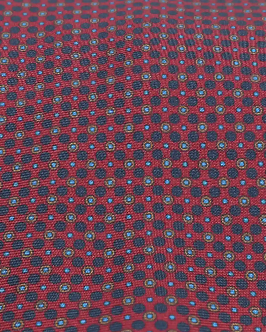 CORBATA ROJA ESTAMPADA FULHAM